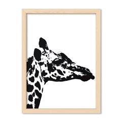 Cuadro Giraffe in black