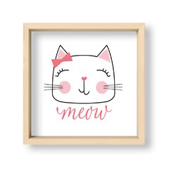 Cuadro Meow Cat - El Nido - Tienda de Objetos