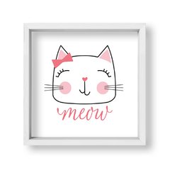 Cuadro Meow Cat - tienda online