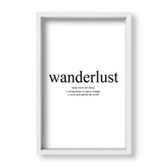 Cuadro Wanderlust - tienda online