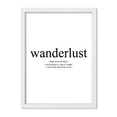 Cuadro Wanderlust - comprar online