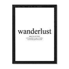 Cuadro Wanderlust en internet