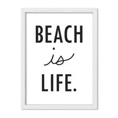 Cuadro Beach is life - comprar online