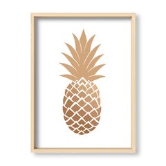 Cuadro Gold Pineapple - El Nido - Tienda de Objetos