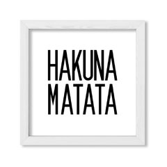 Cuadro Hakuna Matata - comprar online