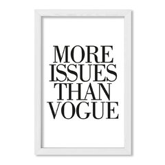 Cuadro More Issues Than Vogue - comprar online