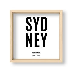 Cuadro Cool Sydney - El Nido - Tienda de Objetos