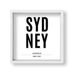 Cuadro Cool Sydney - tienda online