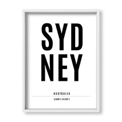 Cuadro Cool Sydney - tienda online