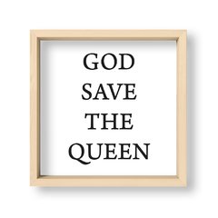 Cuadro God Save the queen - El Nido - Tienda de Objetos