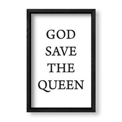Imagen de Cuadro God Save the queen