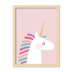 Cuadro Unicornio Rosa