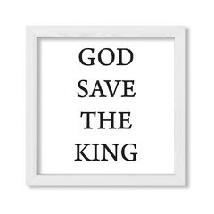 Cuadro God Save the king - comprar online