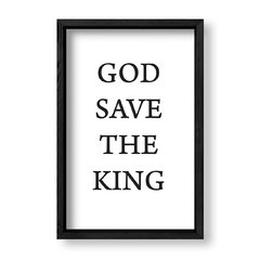 Imagen de Cuadro God Save the king