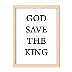 Cuadro God Save the king