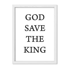 Cuadro God Save the king - comprar online