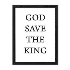 Cuadro God Save the king en internet