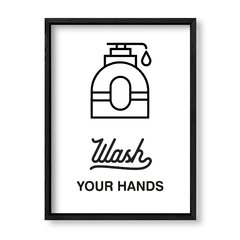 Imagen de Cuadro Wash your hands