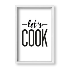Cuadro Lets Cook - tienda online