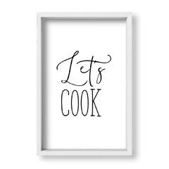 Cuadro Lets Cook kithchen - tienda online