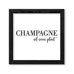 Cuadro Champagne sil vous plait en internet