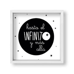 Cuadro Hasta el infinito y mas alla - tienda online