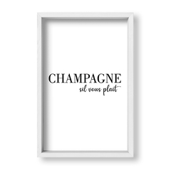 Cuadro Champagne sil vous plait - tienda online