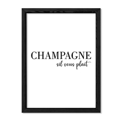 Cuadro Champagne sil vous plait en internet