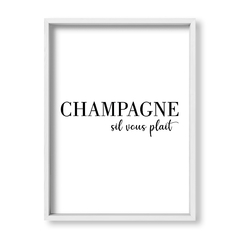 Cuadro Champagne sil vous plait - tienda online