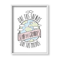 Cuadro Que tus sueños sean mas grandes - tienda online