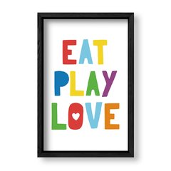 Imagen de Cuadro Eat play love
