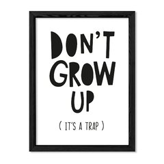 Cuadro Dont grow up en internet