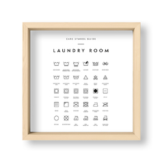 Cuadro Laundry Room Guide - El Nido - Tienda de Objetos