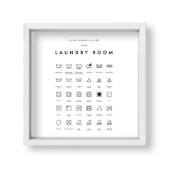 Cuadro Laundry Room Guide - tienda online