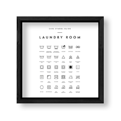 Imagen de Cuadro Laundry Room Guide