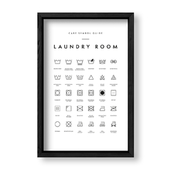 Imagen de Cuadro Laundry Room Guide