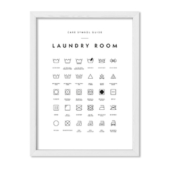 Cuadro Laundry Room Guide - comprar online