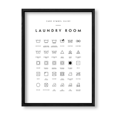 Imagen de Cuadro Laundry Room Guide