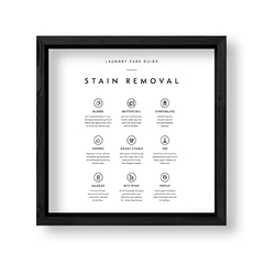 Imagen de Cuadro Stain Removal Guide