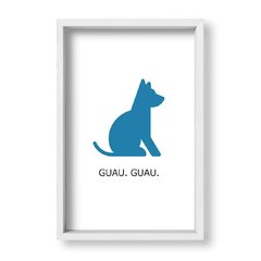 Cuadro Perro Guau Guau - tienda online