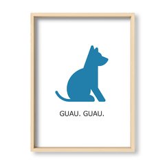 Cuadro Perro Guau Guau - El Nido - Tienda de Objetos