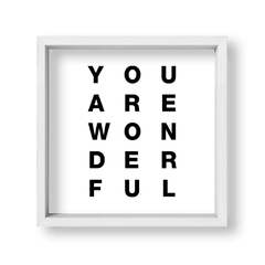 Cuadro You are wonderful - tienda online