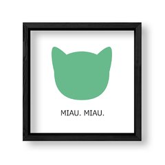 Imagen de Cuadro Gato Miau Miau