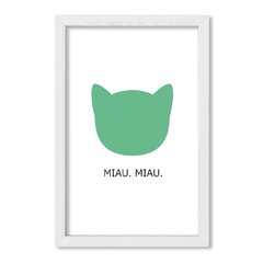 Cuadro Gato Miau Miau - comprar online