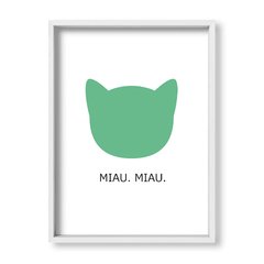 Cuadro Gato Miau Miau - tienda online