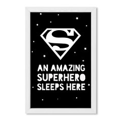 Cuadro Superman sleeps here - comprar online