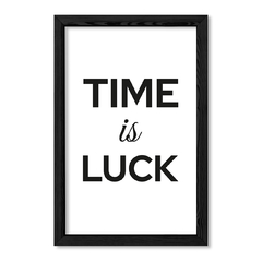 Cuadro Time is Luck en internet