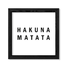 Cuadro Minimal Hakuna Matata en internet