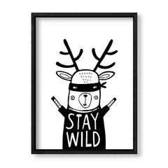 Imagen de Cuadro Stay wild