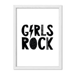 Cuadro Girls Rock now - comprar online